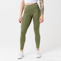 Risea - High-Rise with Pocket Leggings - Sage